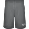 Billionaire Boys Club Elastic-waistband Logo Track Shorts In Gray