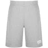 Billionaire Boys Club Mens Heather Grey Arch Branded-print Cotton-jersey Shorts In Grey