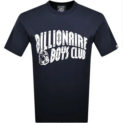 Billionaire Boys Club Arch Logo T Shirt Navy In Blue