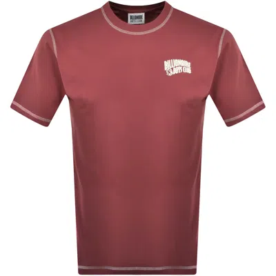 Billionaire Boys Club Arch Logo T Shirt Red In Brown