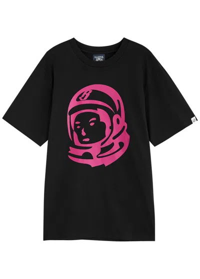 Billionaire Boys Club Astro Helmet Printed Cotton T-shirt In Black