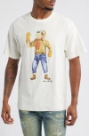 Billionaire Boys Club Astro Wrangler Cotton Graphic T-shirt In Whisper White