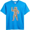 Billionaire Boys Club Astronaut Diamond Dollar Cotton Graphic T-shirt In French Blue