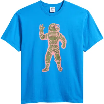 Billionaire Boys Club Astronaut Diamond Dollar Cotton Graphic T-shirt In Blue
