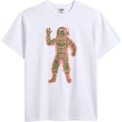 Billionaire Boys Club Astronaut Diamond Dollar Cotton Graphic T-shirt In White