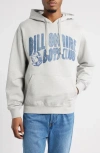 Billionaire Boys Club Bb Arch Logo Graphic Hoodie In Heather Grey