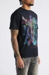 Billionaire Boys Club Bb Astro Lines Graphic T-shirt In Black