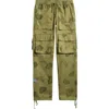 Billionaire Boys Club Bb Conceal Cotton Herringbone Cargo Pants In Loden Green