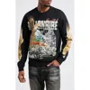 Billionaire Boys Club Bb Desert Eagle Crewneck Sweatshirt In Black