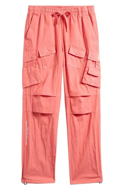 Billionaire Boys Club Bb Flagship Stargate Drawstring Cargo Pants In Peach Blossom