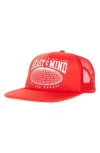 Billionaire Boys Club Bb Neurons Snapback Hat In Red