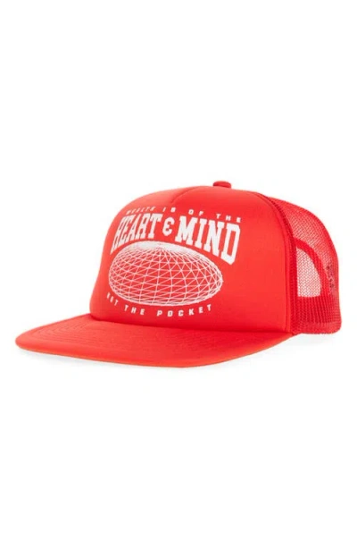Billionaire Boys Club Bb Neurons Snapback Hat In Red