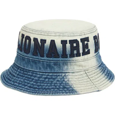 Billionaire Boys Club Bb Pathfinder Denim Bucket Hat In X Wash