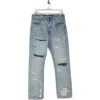 Billionaire Boys Club Bb Quickdraw Heart Fit Jeans In Blue