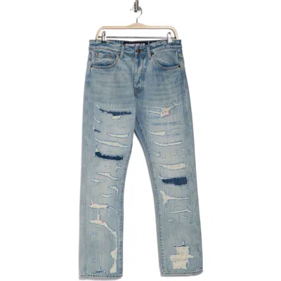 Billionaire Boys Club Bb Quickdraw Heart Fit Jeans In Opal