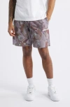 Billionaire Boys Club Bb Rocks Drawstring Knit Shorts In Moonstruck