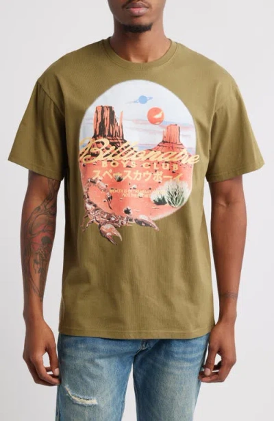 Billionaire Boys Club Bb Scorpion Graphic T-shirt In Capulet Olive