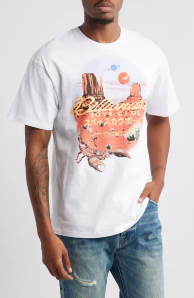 Billionaire Boys Club Bb Scorpion Graphic T-shirt In White