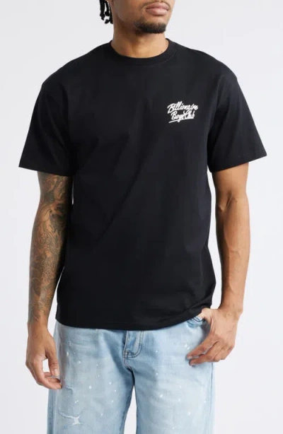 Billionaire Boys Club Bb Script Logo T-shirt In Black