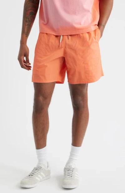 Billionaire Boys Club Bb Sunrise Drawstring Nylon Shorts In Pink