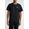Billionaire Boys Club Bb Wrapped Cotton Crewneck T-shirt In Black