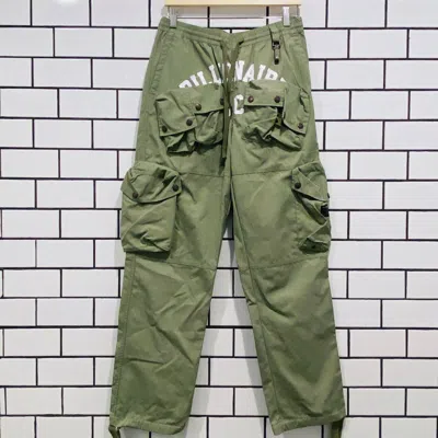 Pre-owned Billionaire Boys Club Bbc Heat Index Pants Oil Green