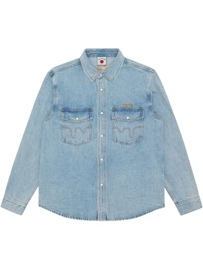 Billionaire Boys Club Denim Shirt In Clear Blue