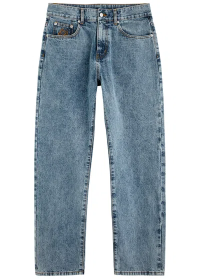 Billionaire Boys Club Diamonds & Dollars Straight-leg Jeans In Blue