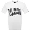 Billionaire Boys Club Embellished Logo T Shirt Whi In White