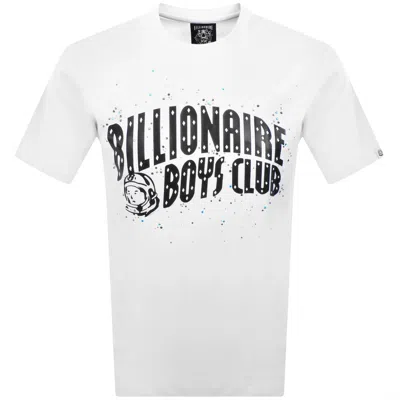 Billionaire Boys Club Embellished Logo T Shirt Whi In White
