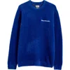 Billionaire Boys Club Fuzz Oversize Sweatshirt In Blue Depths