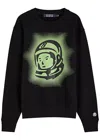 Billionaire Boys Club Glow Astro Printed Cotton Sweatshirt In Black