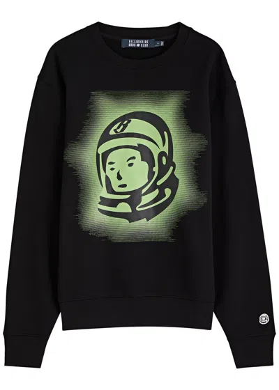 Billionaire Boys Club Glow Astro Printed Cotton Sweatshirt In Black