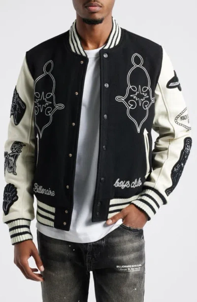 Billionaire Boys Club Gold Peak Jacket In Black