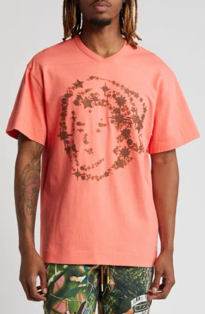 Billionaire Boys Club Men's Heart And Mind Embroidered T-shirt In Dubarry