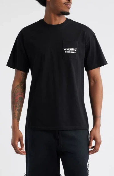 Billionaire Boys Club Heart Graphic T-shirt In Black