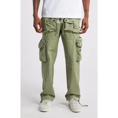 Billionaire Boys Club Heat Index Cargo Pants In Oil Green