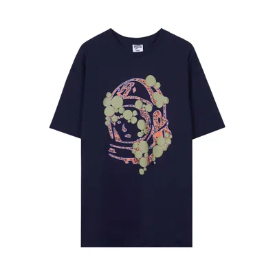 Pre-owned Billionaire Boys Club Helmet T-shirt 'maritime' In Blue