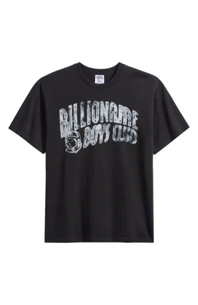 Billionaire Boys Club Inked Arch Logo Graphic Cotton T-shirt In Black