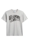 Billionaire Boys Club Inked Arch Logo Graphic Cotton T-shirt In Gray