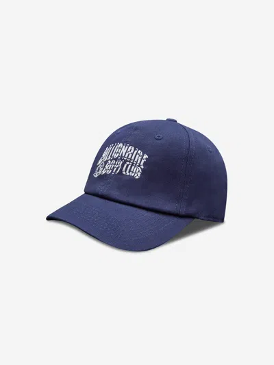 Billionaire Boys Club Kids Arch Logo Dad Cap In Blue