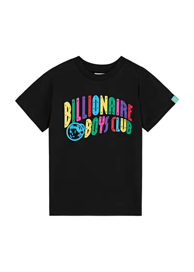 Billionaire Boys Club Kids Arch Logo-print Cotton T-shirt In Black