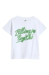 Billionaire Boys Club Kids' Bb Billonaut Graphic T-shirt In White