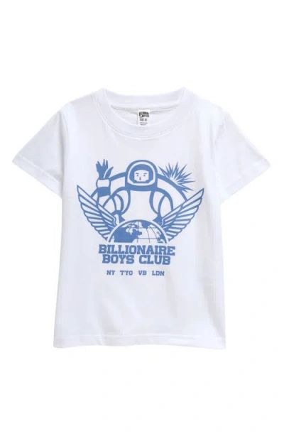 Billionaire Boys Club Kids' Captain Graphic T-shirt In White