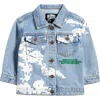 Billionaire Boys Club Kids' Kumo Denim Jacket In Niwa