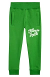 Billionaire Boys Club Kids' Logo Joggers In Online Lime
