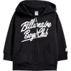 Billionaire Boys Club Kids' Og Zip Hoodie In Black
