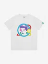 Billionaire Boys Club Kids Puff Print Astro Helmet T-shirt In White