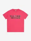 Billionaire Boys Club Kids Robot Text T-shirt In Pink