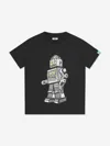 Billionaire Boys Club Kids Walking Robot T-shirt In Black